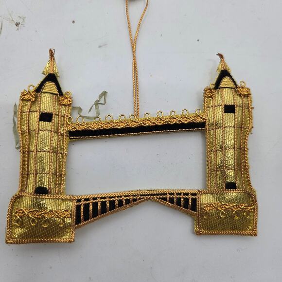 LOT 5 Vintage 60s Christmas Kitschy Quirky Cloth Saint Nicolas Goldfish Donkey - Picture 8 of 9